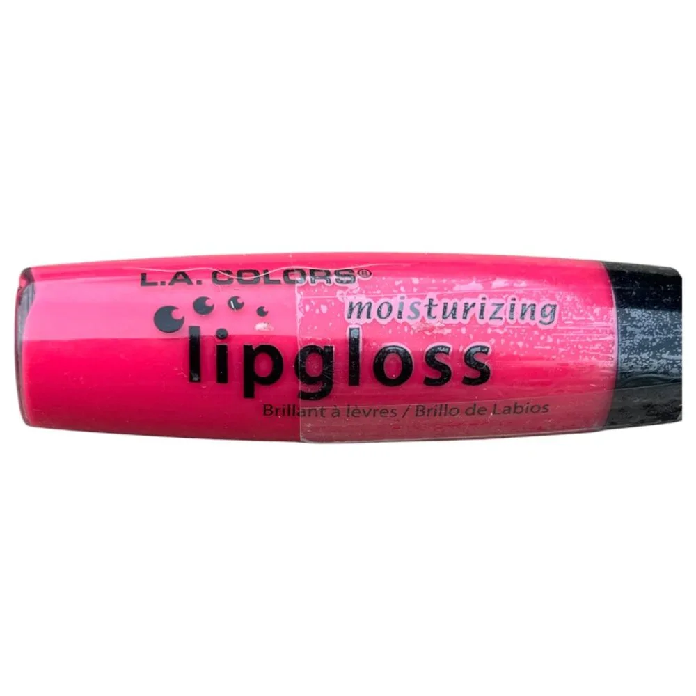 L.A. Colors Moisturizing Lip Gloss LG928 Fruit Punch- Sealed- New without Box‎